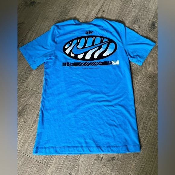 Nike Air Other - Nike Air Max “The Future is Air” Graphic Tee Blue Small EUC​​